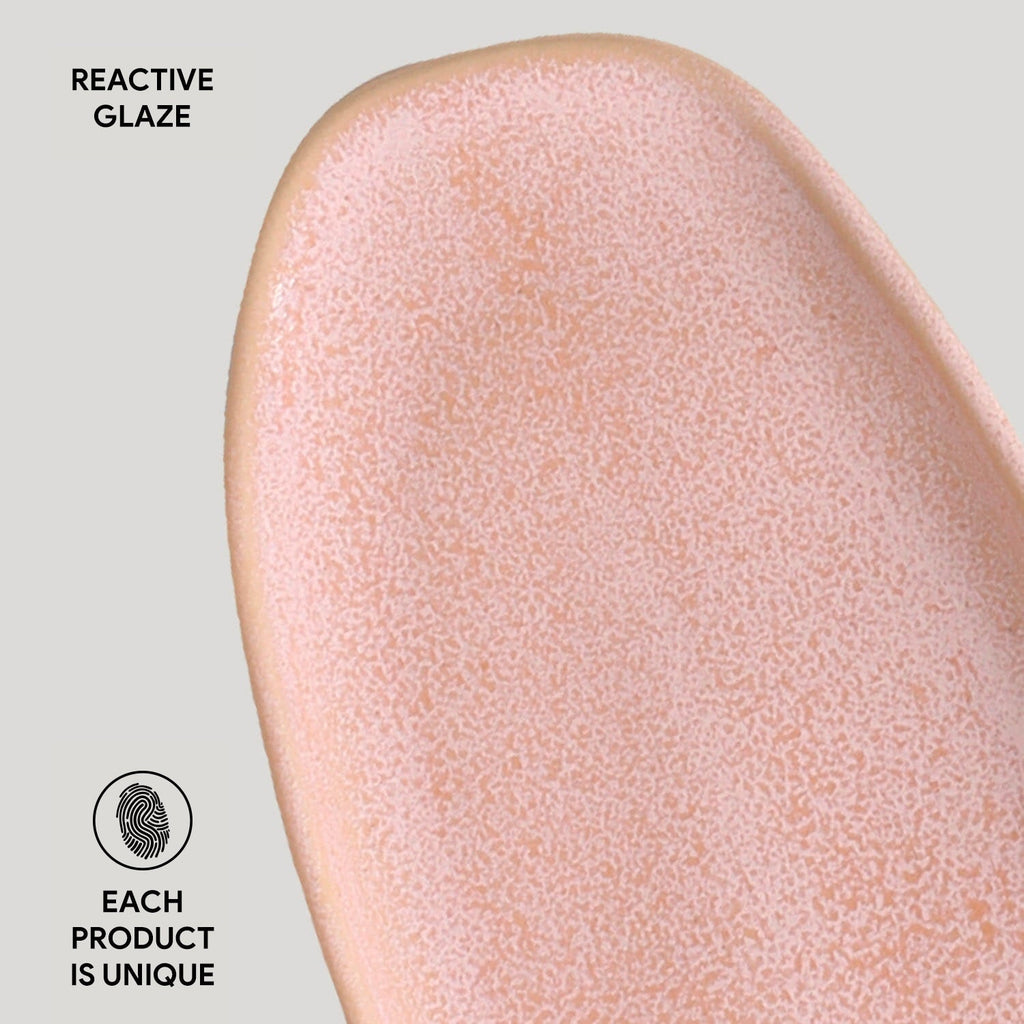 Shallow Organic Oval Platter