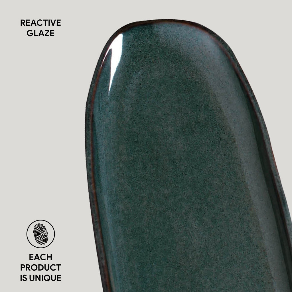 Shallow Organic Oval Platter