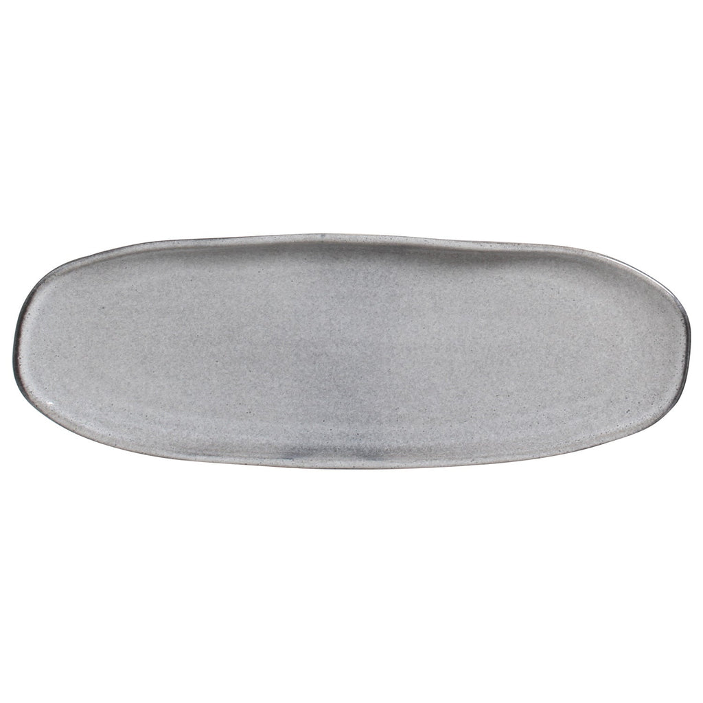 Shallow Organic Oval Platter