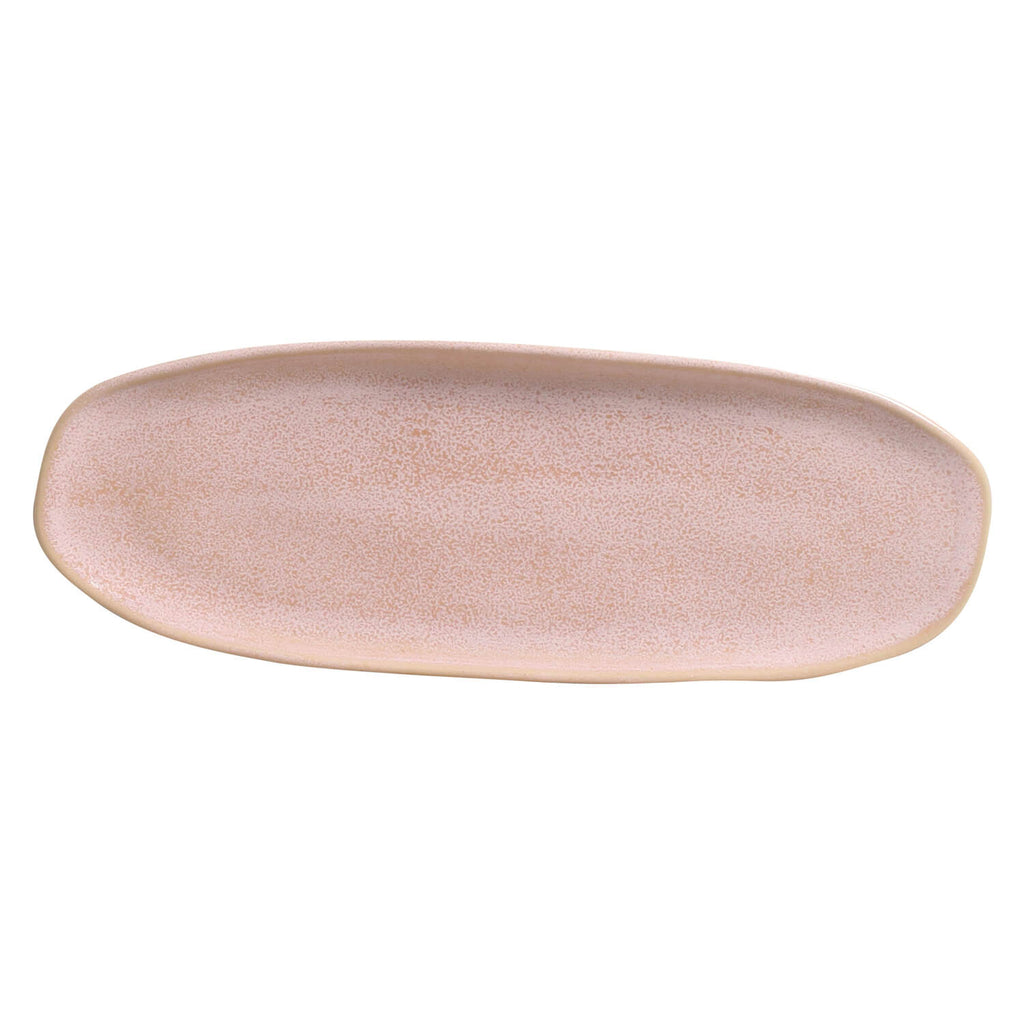 Shallow Organic Oval Platter