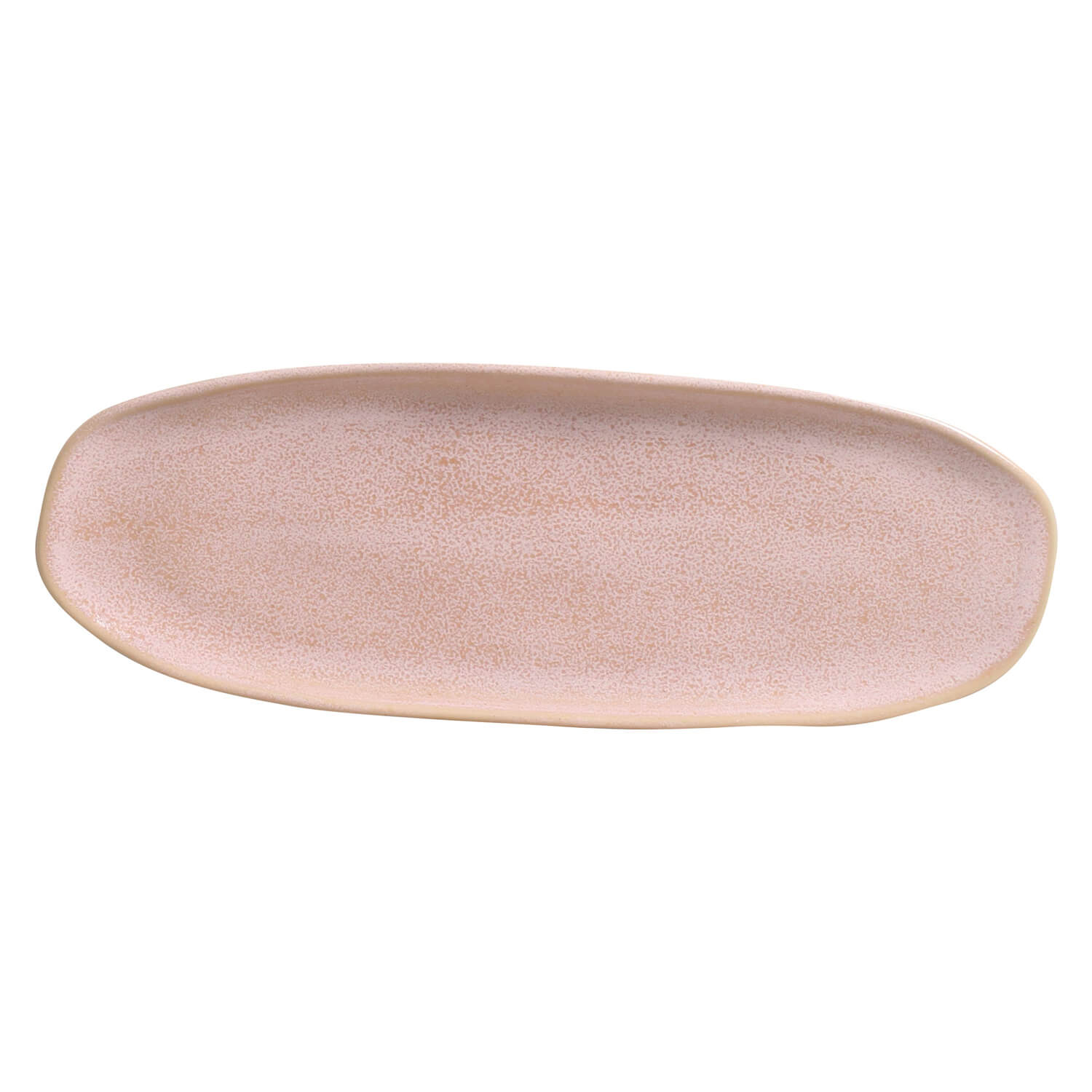 Shallow Organic Oval Platter