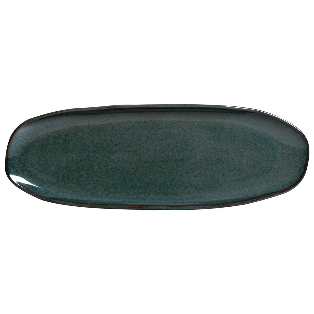 Shallow Organic Oval Platter