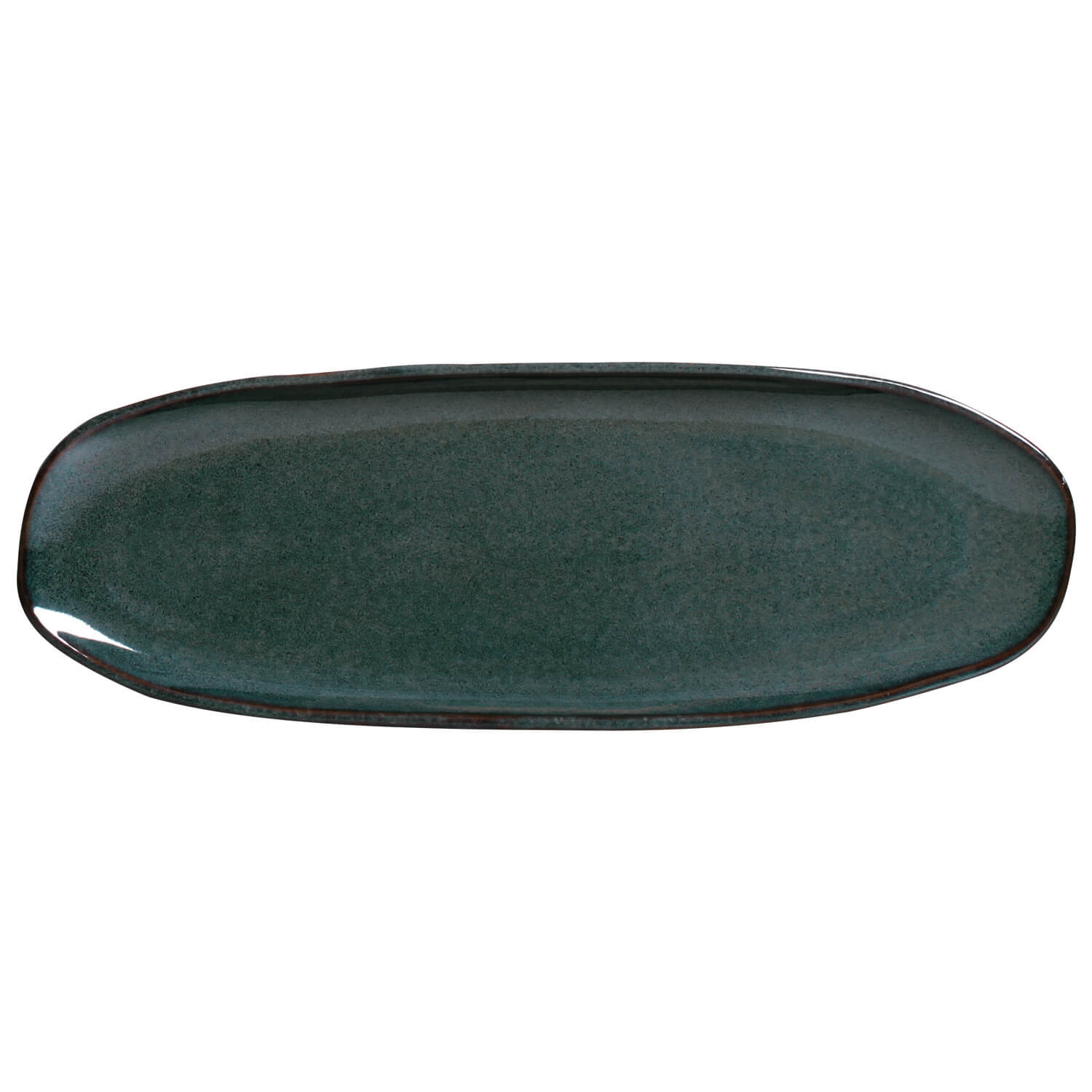 Shallow Organic Oval Platter