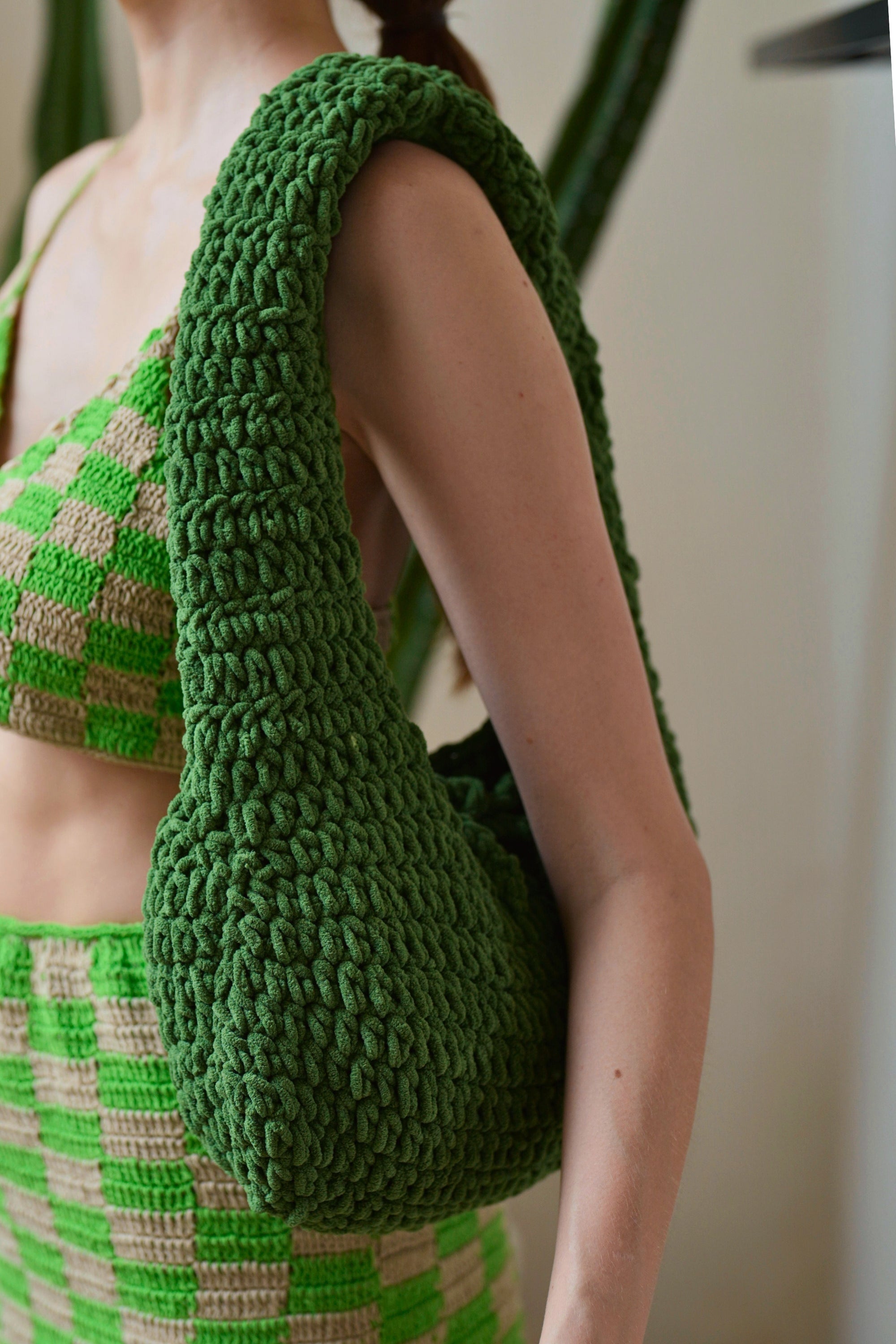 Emilia Knit Hobo Bag