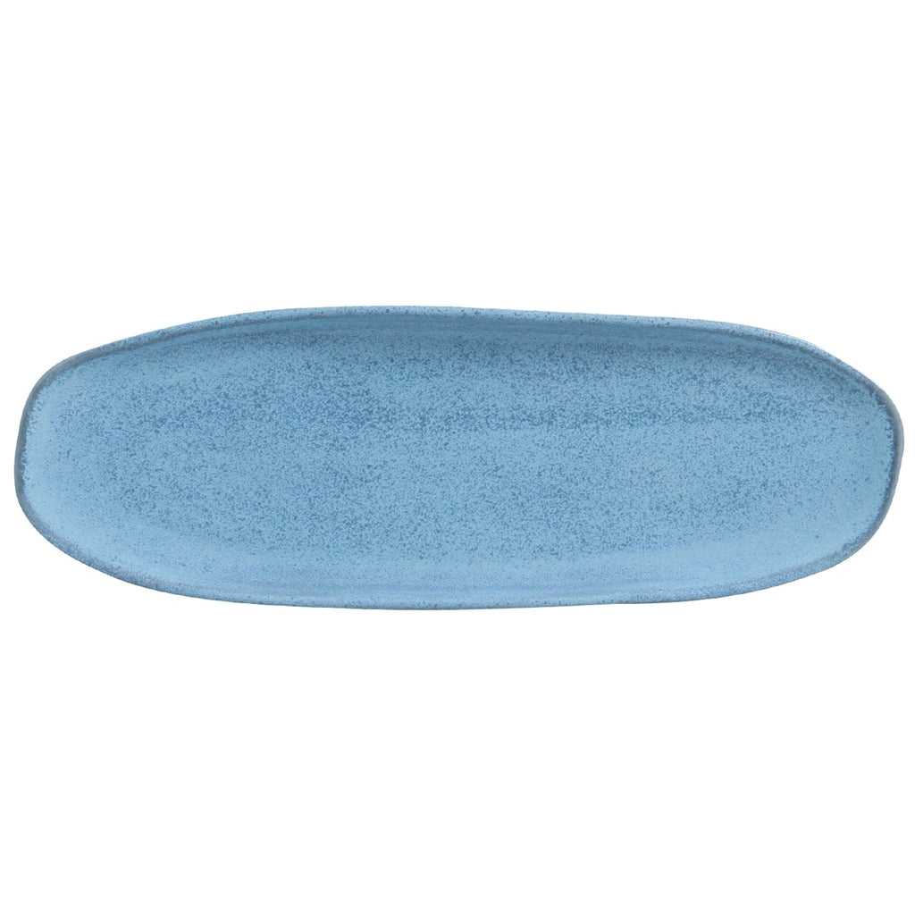 Shallow Organic Oval Platter