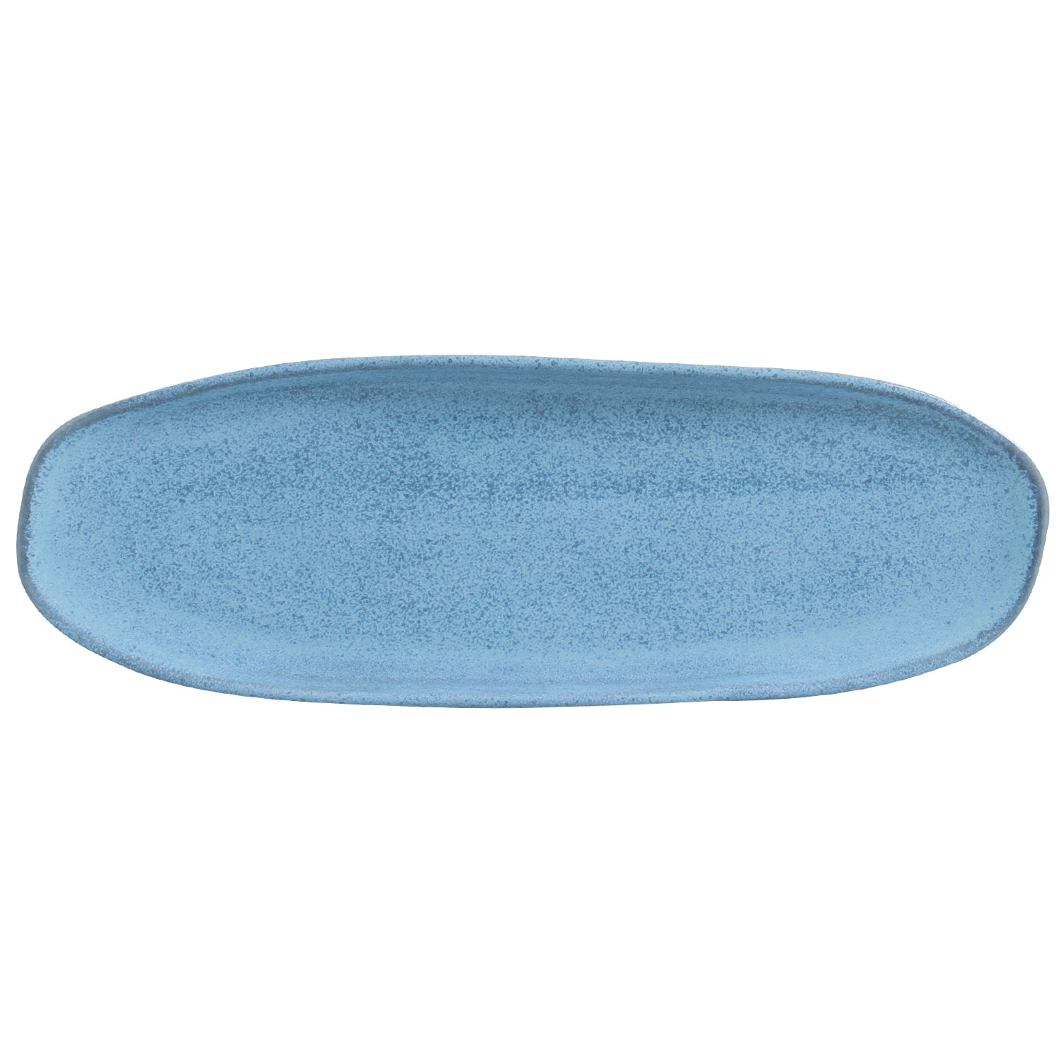 Shallow Organic Oval Platter