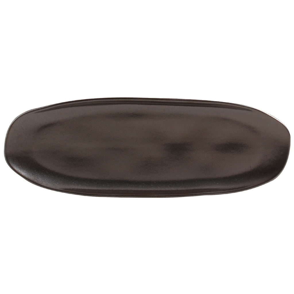 Shallow Organic Oval Platter