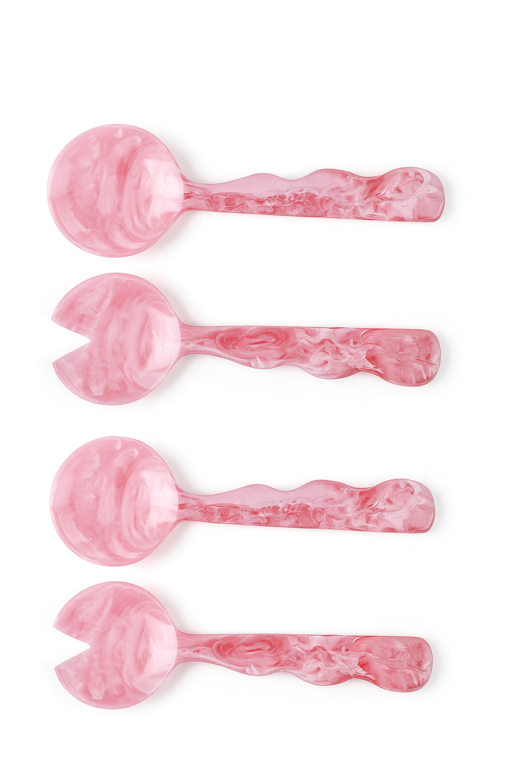 Handcrafted Resin Salad Server