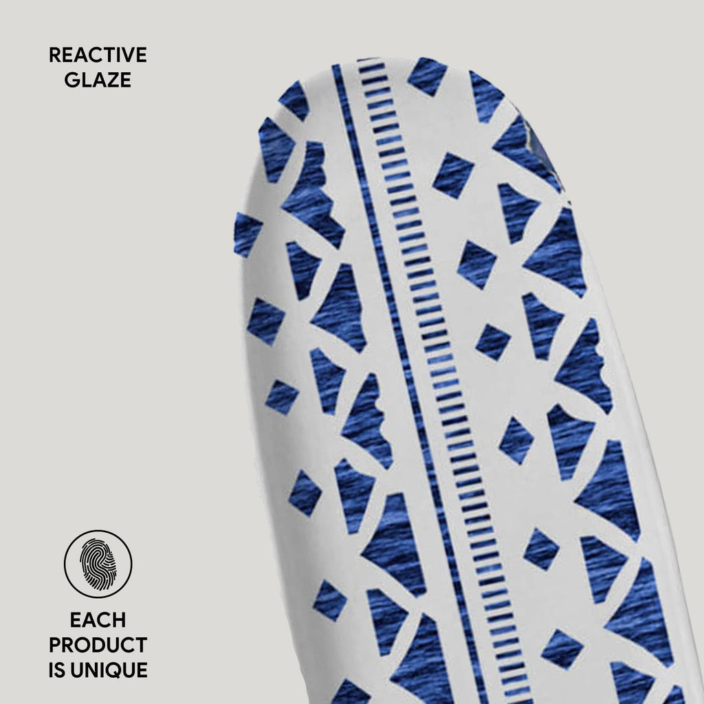 Shallow Organic Oval Platter