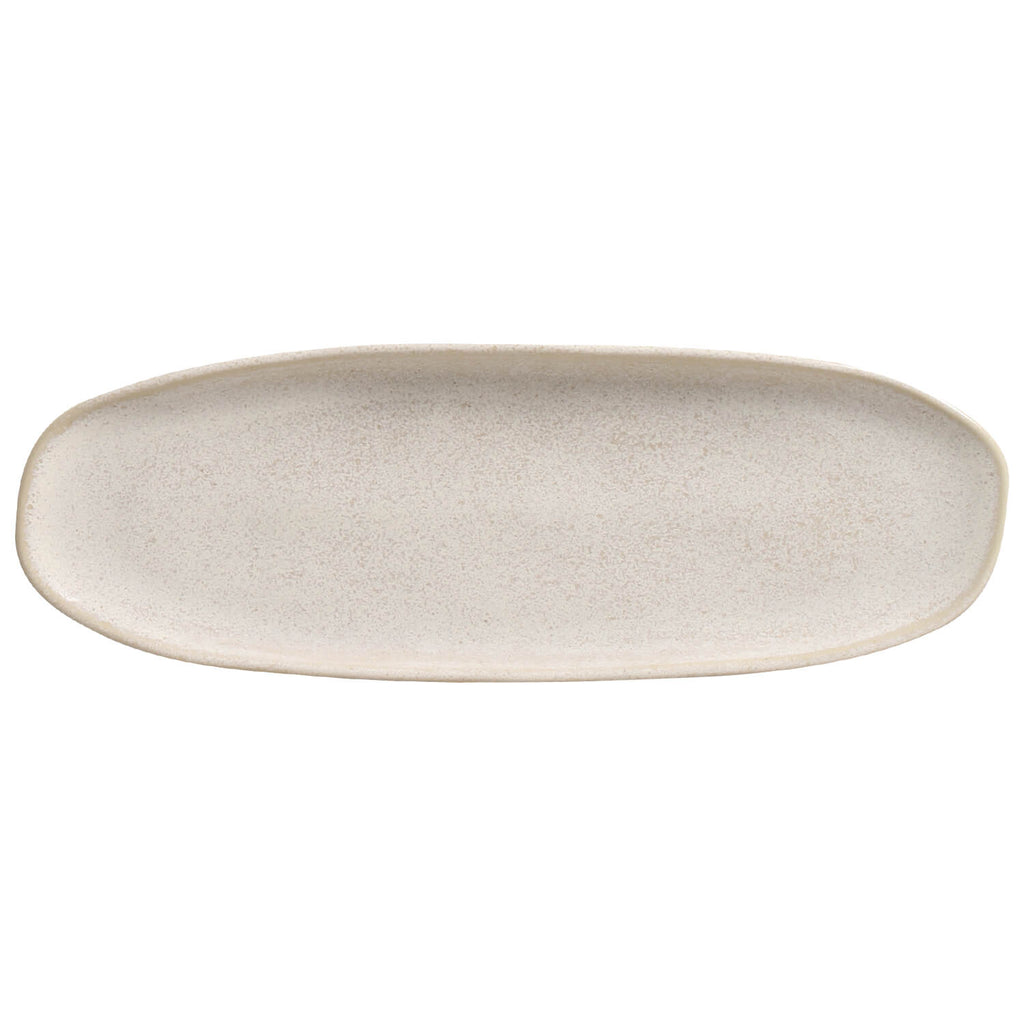 Shallow Organic Oval Platter
