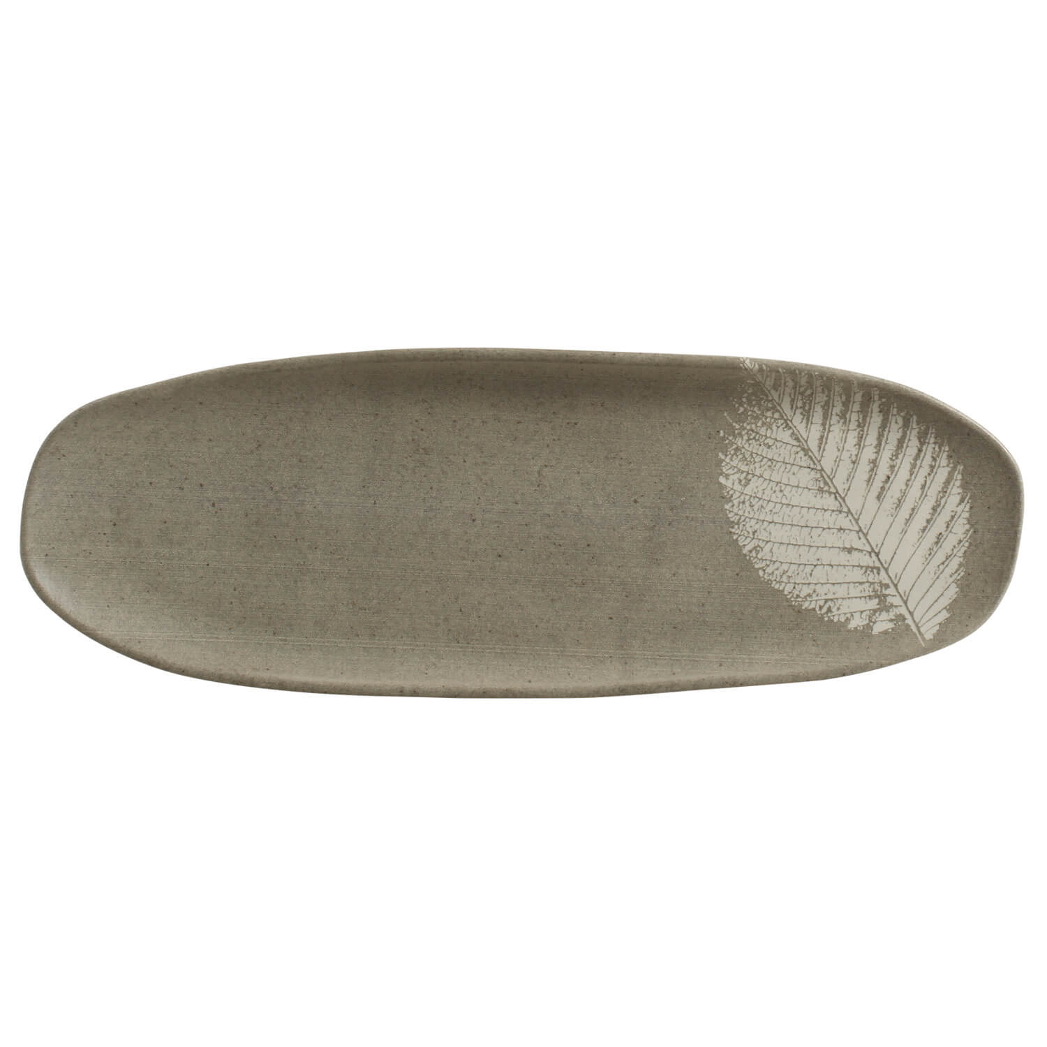 Shallow Organic Oval Platter