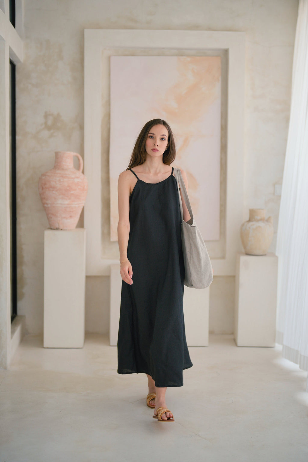 Maya Linen Dress