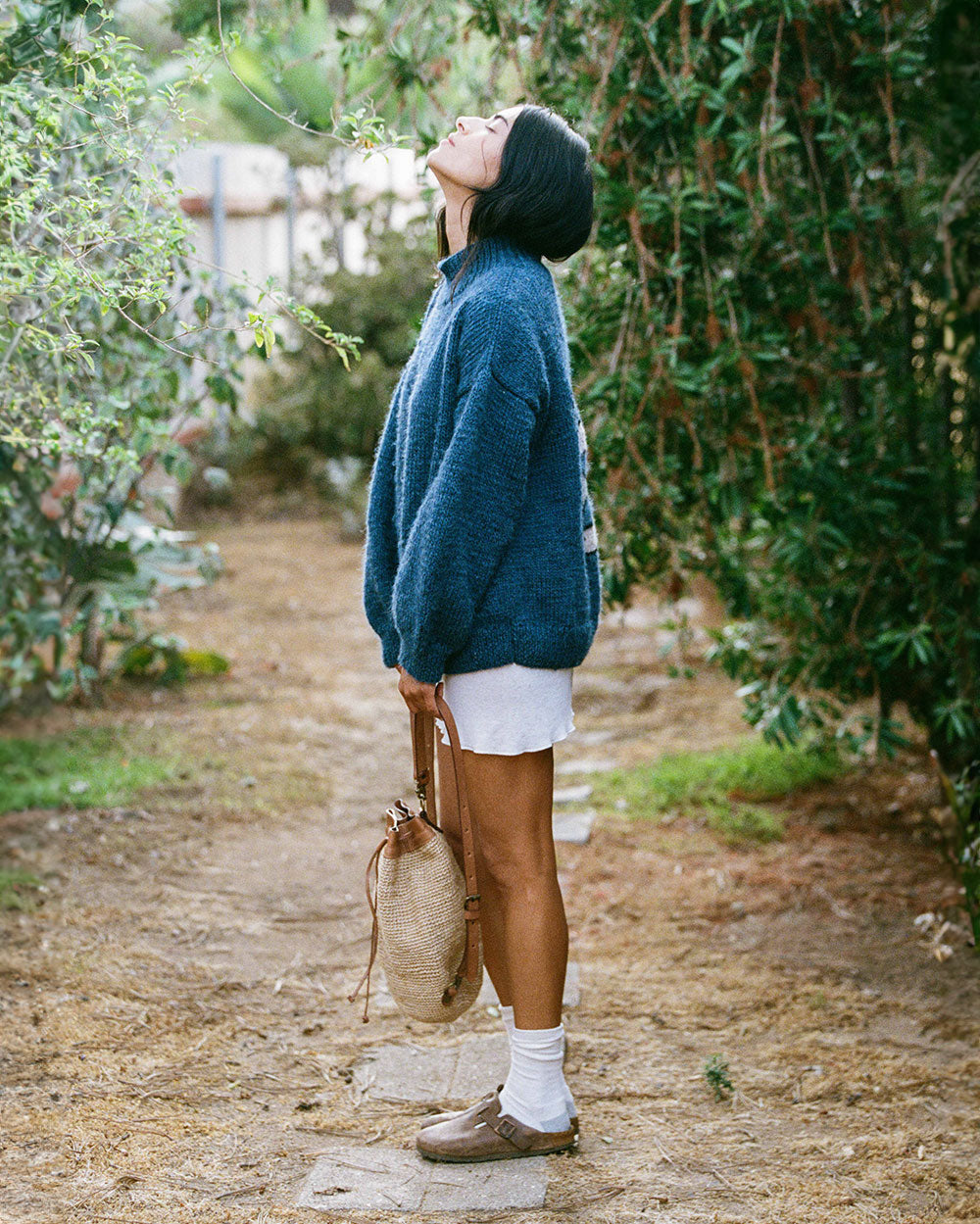 Azure Dolphin Knit Sweater