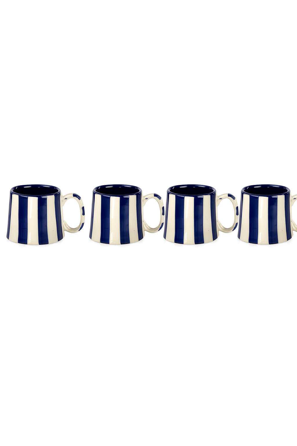 Blue Stripe Coffee Mugs