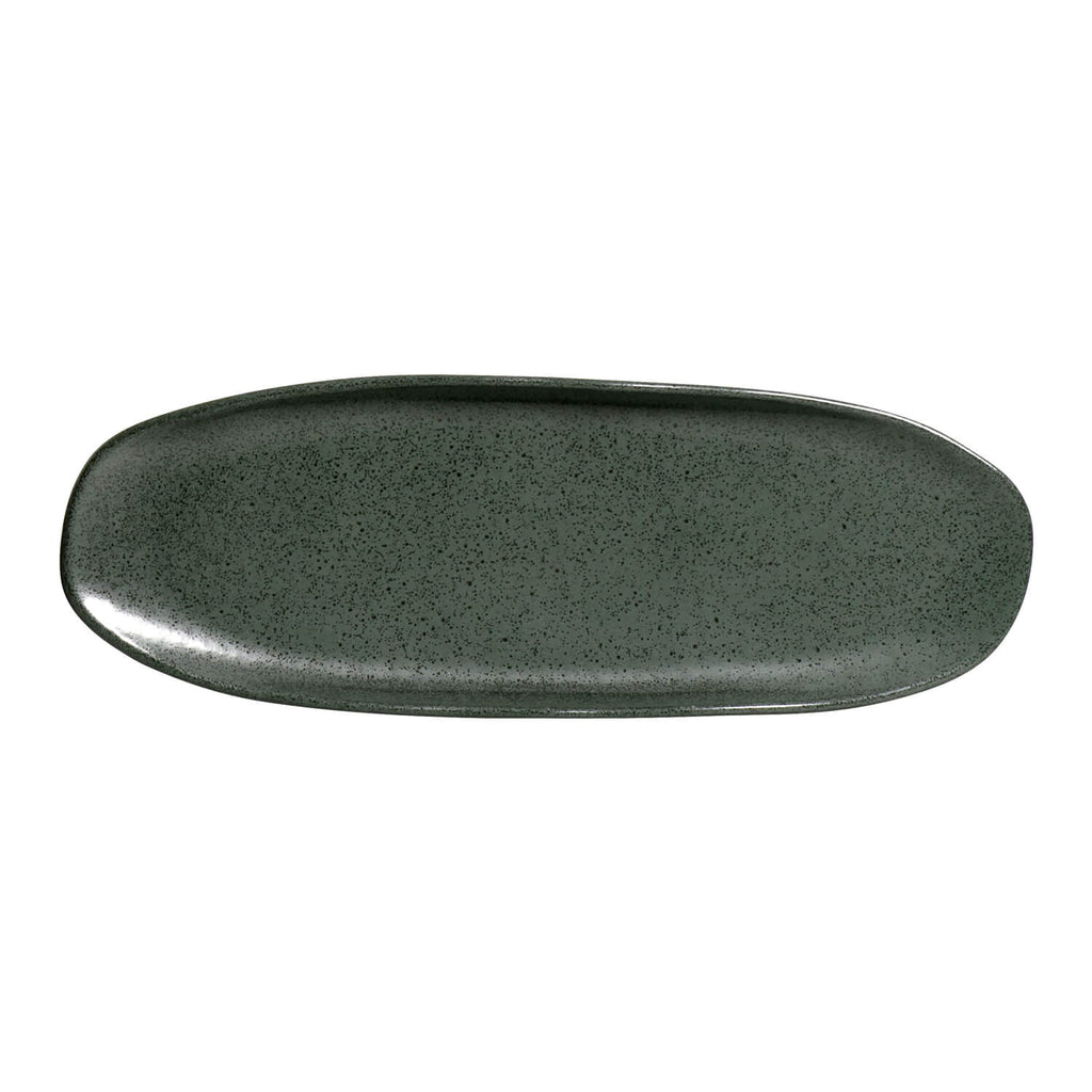 Shallow Organic Oval Platter