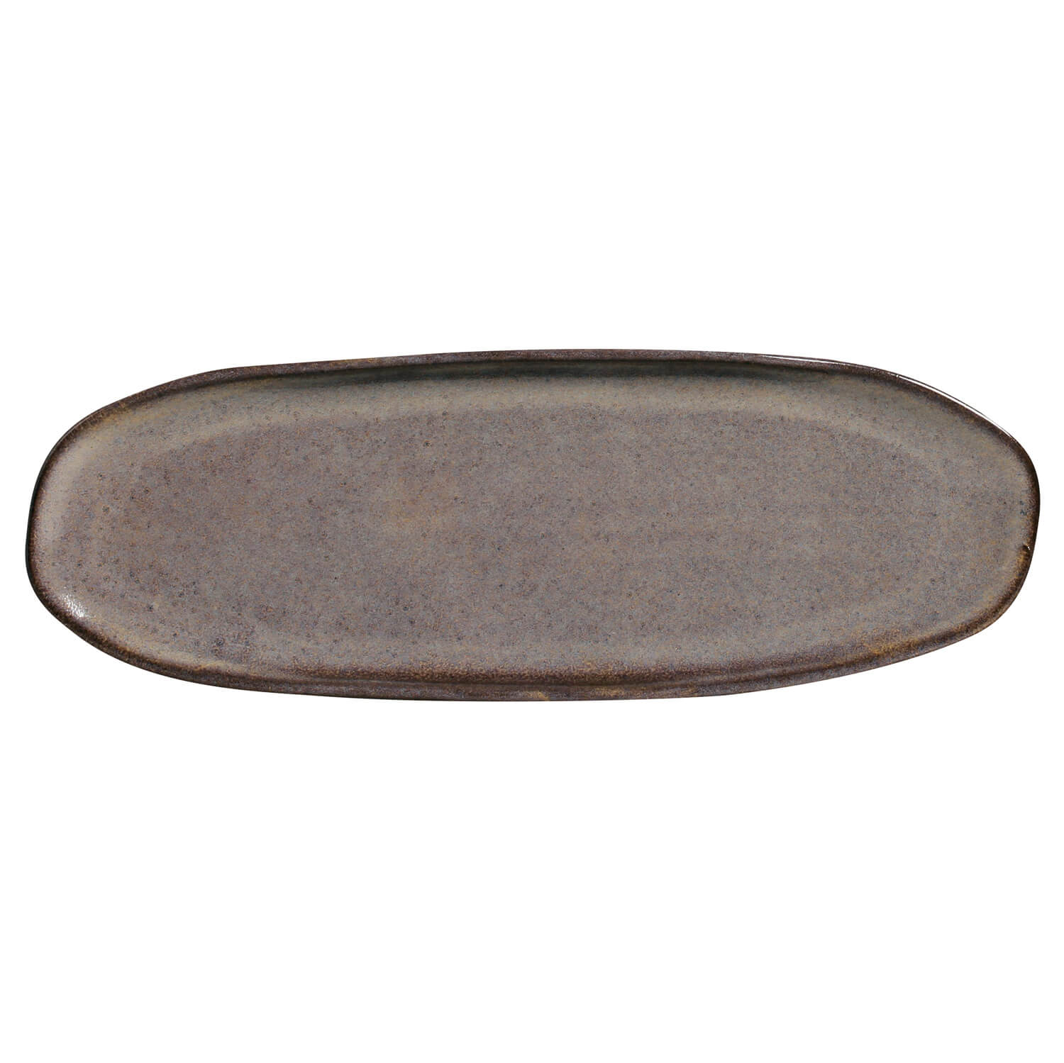 Shallow Organic Oval Platter