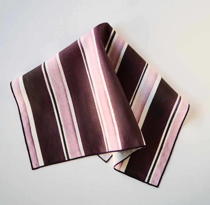Rose Stripe Napkin