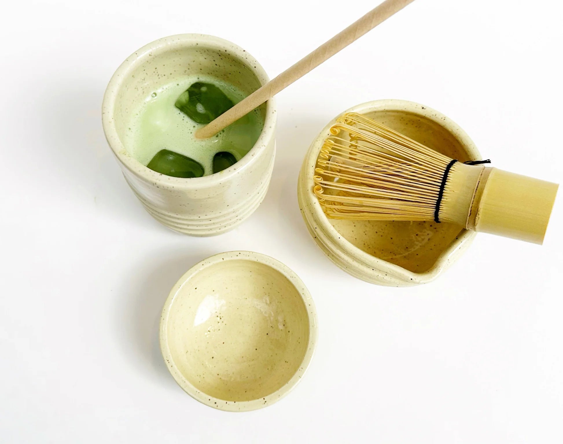 Hunny Matcha Bowl & Mini Bowl