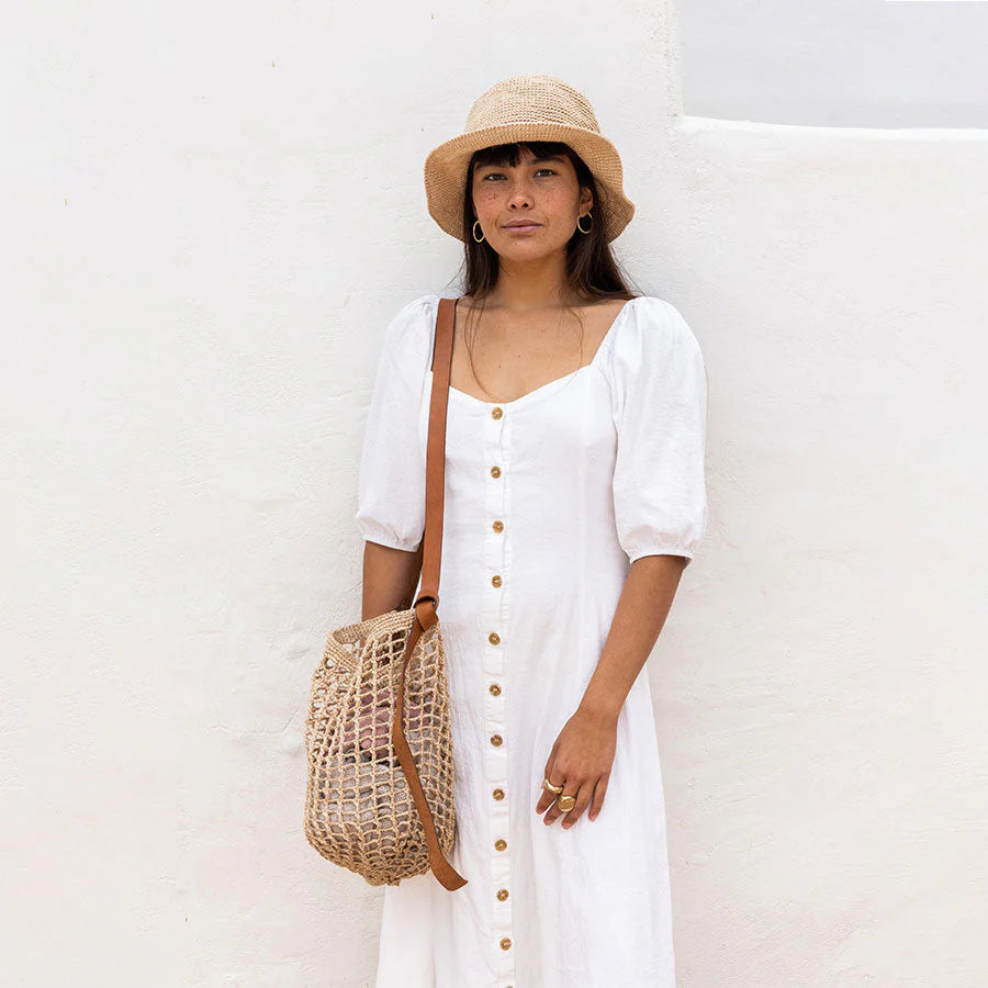 Maria Woven Market Bag