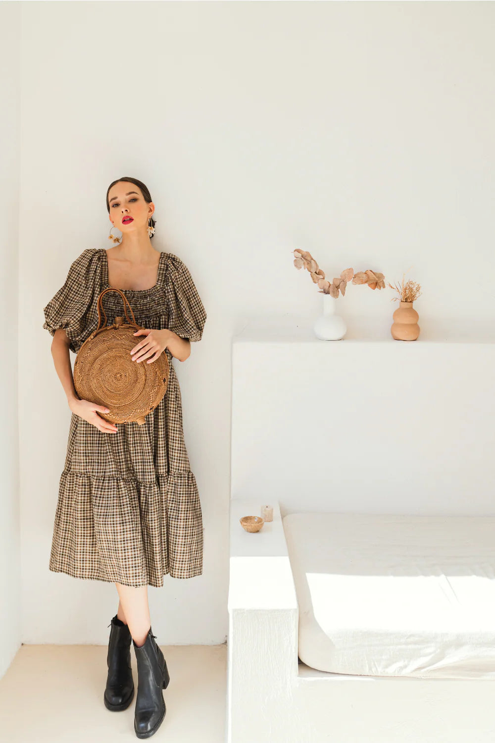 Carol Oversized Midi Dress