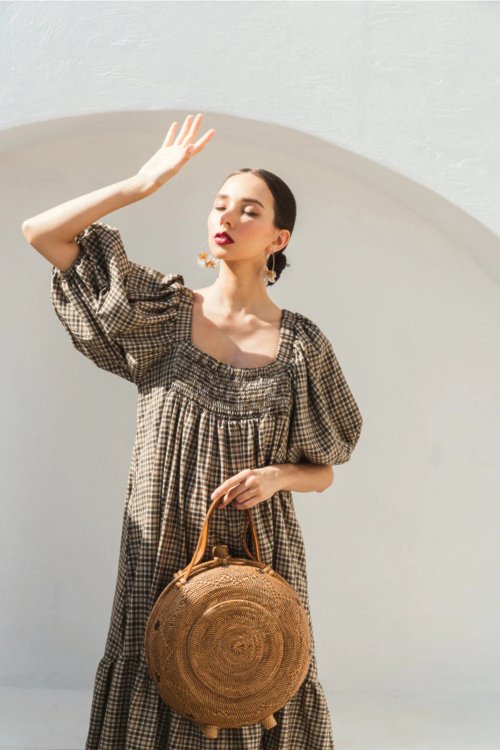 Carol Oversized Midi Dress