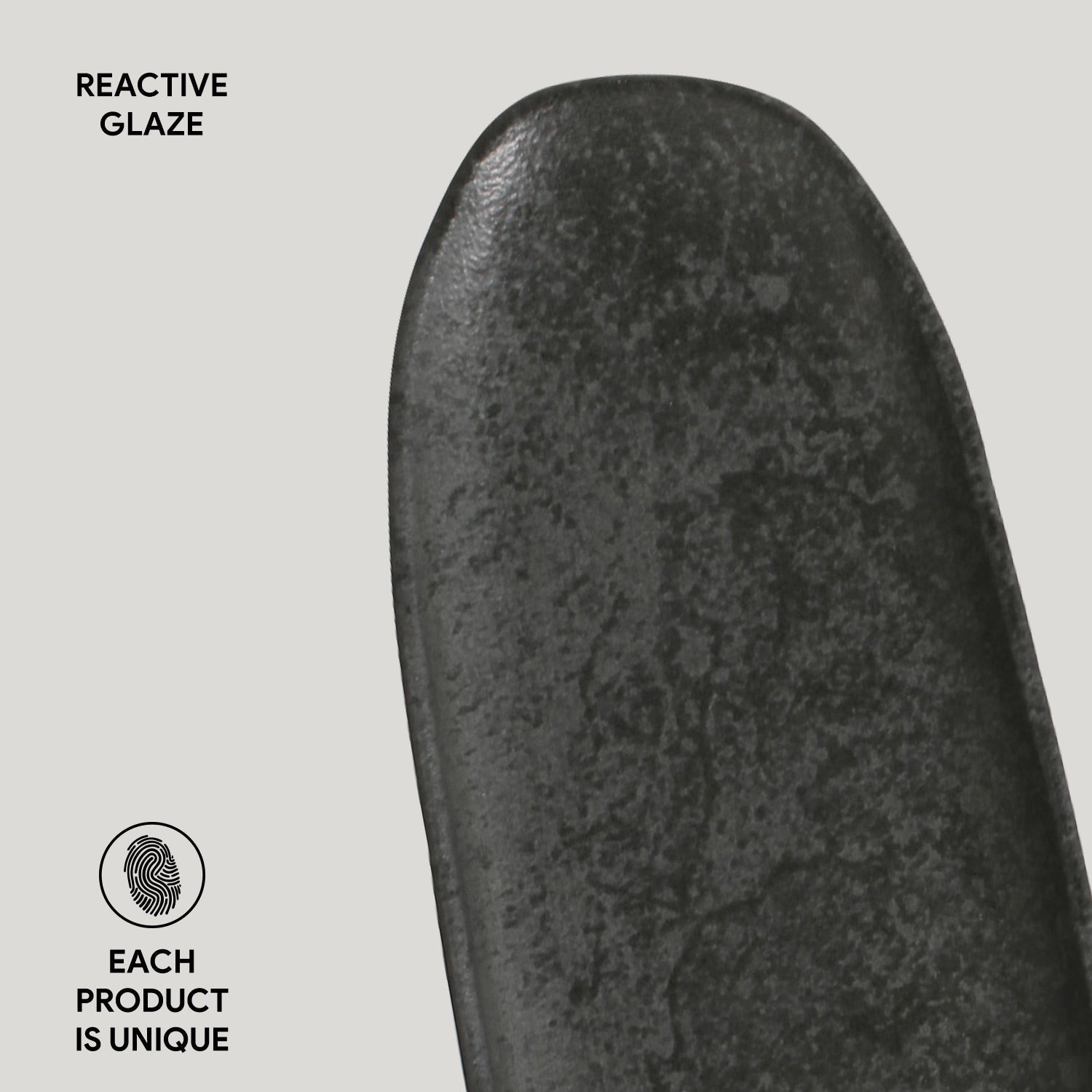 Shallow Organic Oval Platter