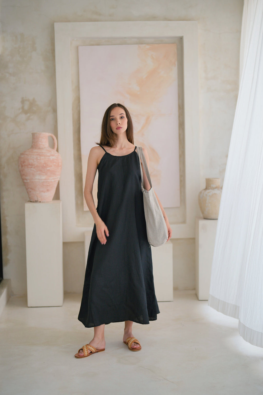 Maya Linen Dress