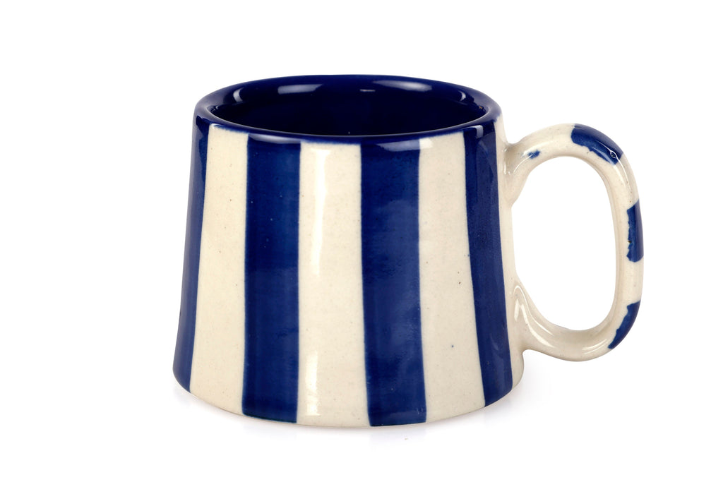Blue Stripe Coffee Mugs
