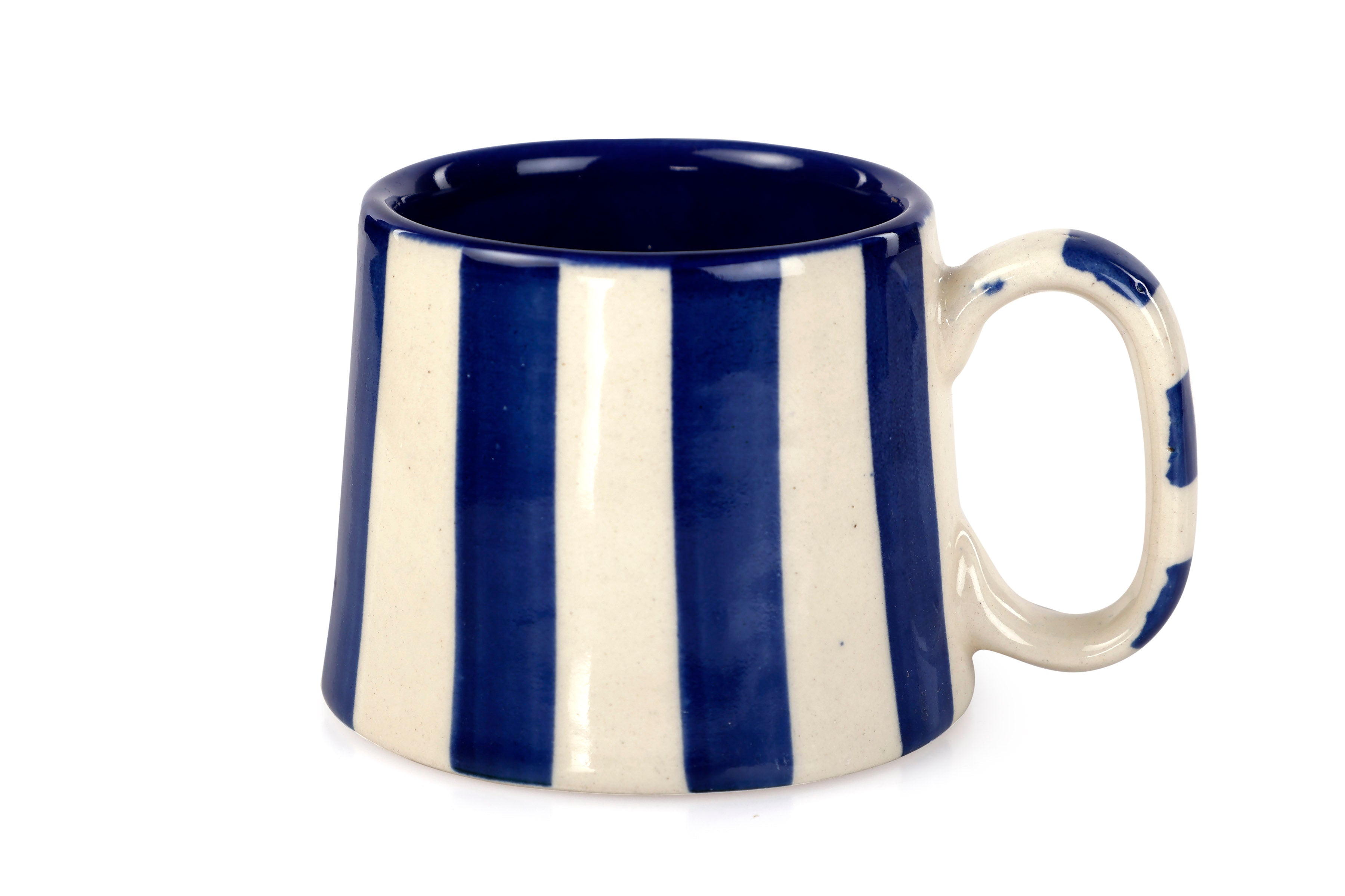 Blue Stripe Coffee Mugs