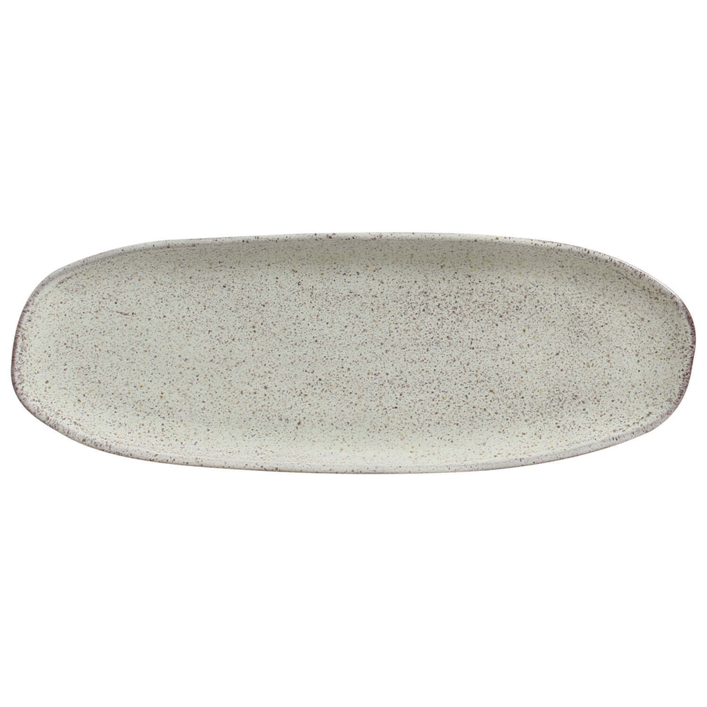 Shallow Organic Oval Platter