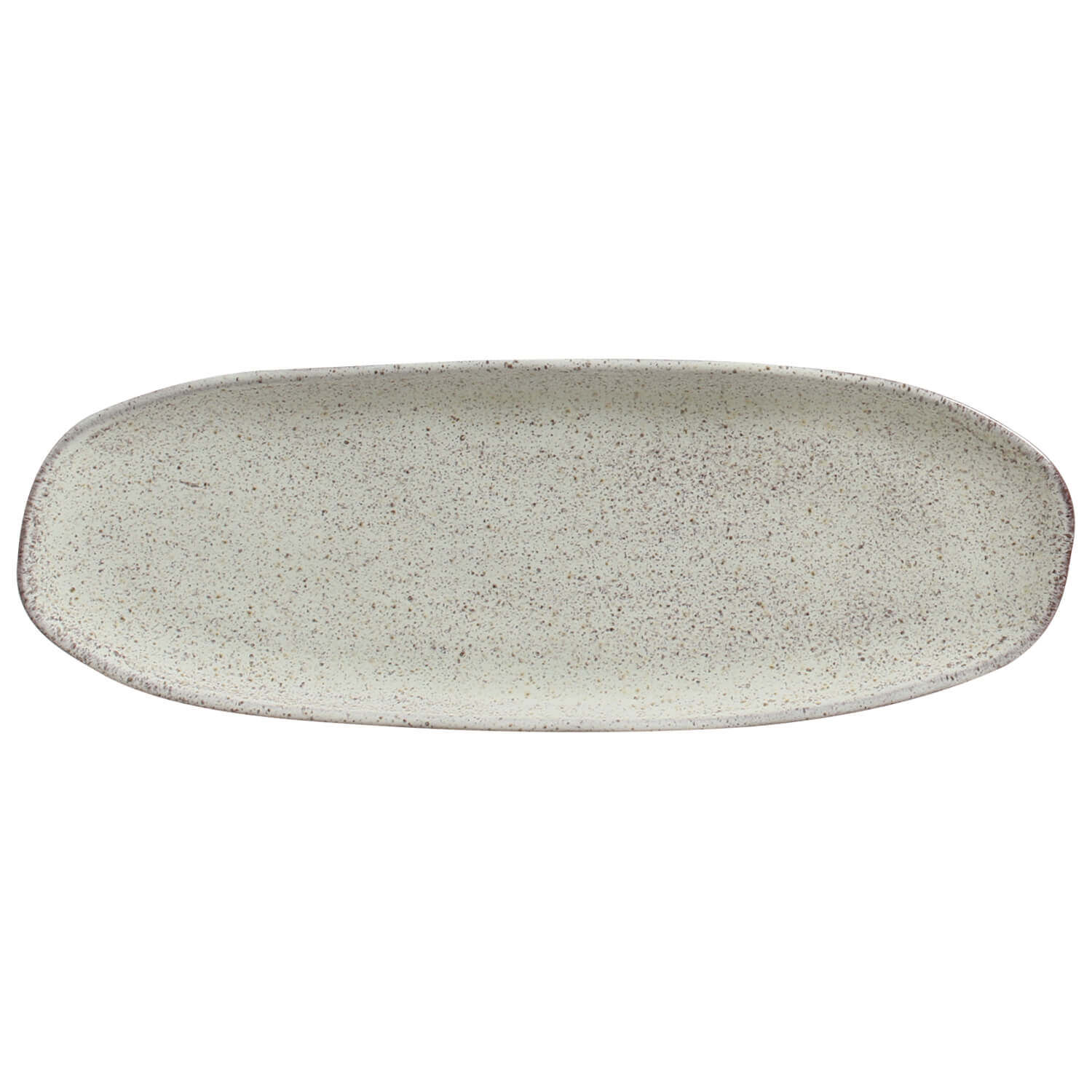 Shallow Organic Oval Platter