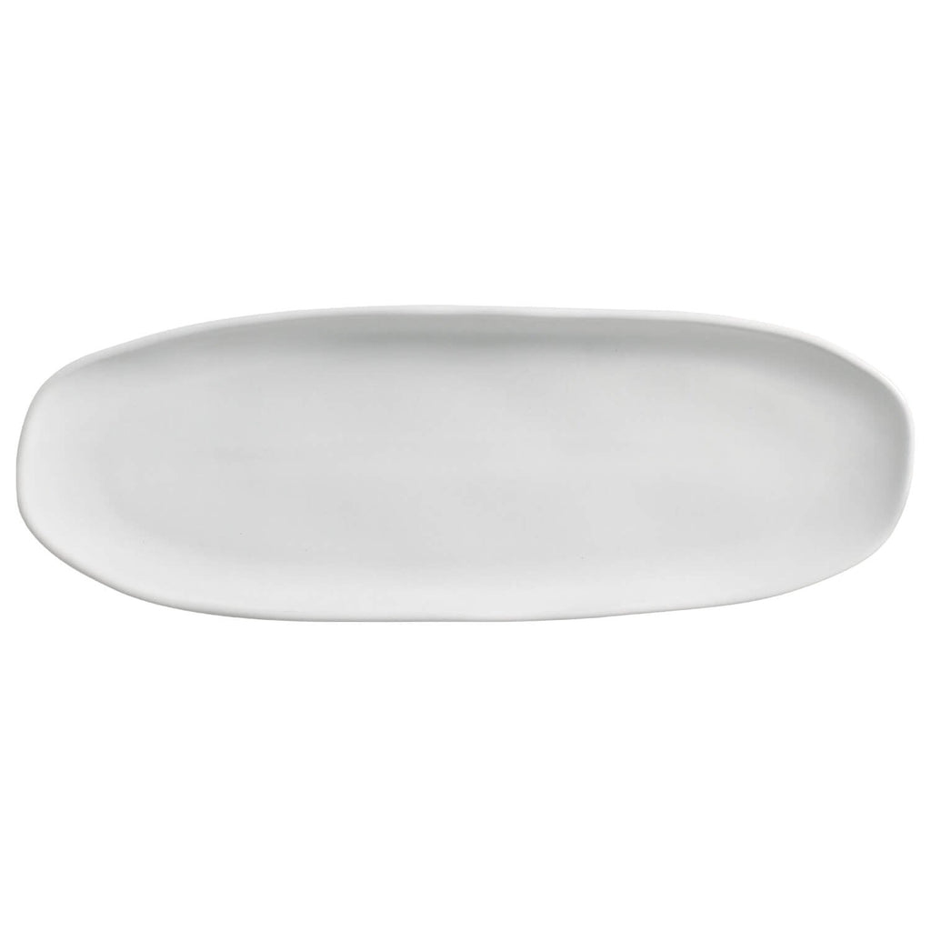 Shallow Organic Oval Platter