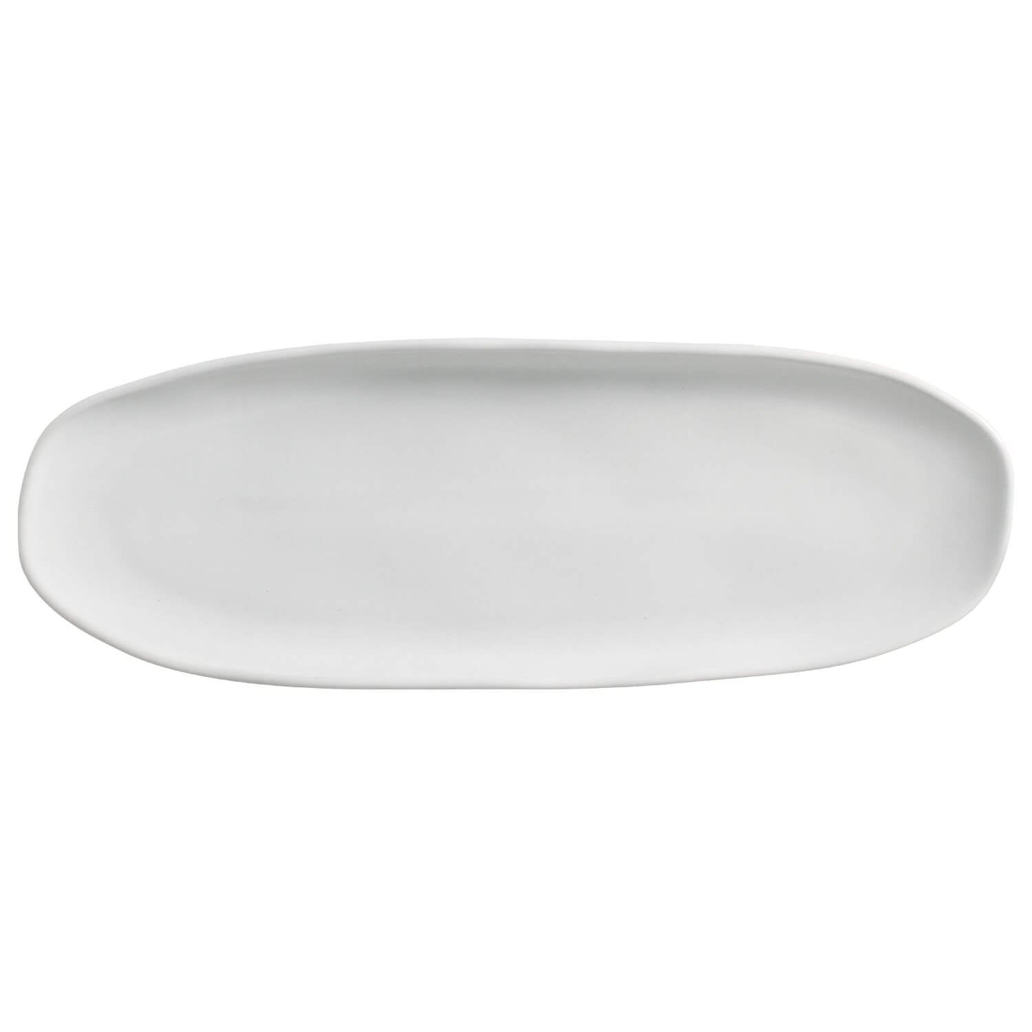 Shallow Organic Oval Platter